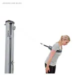 Abbildung zeigt Sport-Tec Beckengurt, LxB 100x8 cm, schwarz/grau