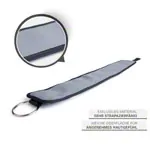 Abbildung zeigt Sport-Tec Bein-/Schultergurt, LxB 55x8 cm, schwarz/grau