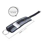 Abbildung zeigt Sport-Tec Hand-/Fu�gelenkgurt, LxB 25x8 cm, schwarz/grau