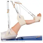 Abbildung zeigt Fersenschlinge Standard dreieckig, Paar, LxB 28x16 cm