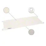 Beckenschlinge Standard mit 4 Ringen, 68 x 24,5 cm