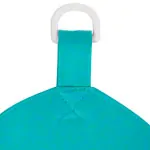 Sandsack mit Ring, 16x25 cm, 1 kg, trkis