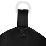 Sandsack mit Ring, 34x29 cm, 5 kg, schwarz