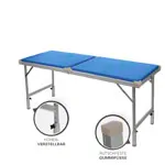 Abbildung zeigt Alu-Kofferliege Robusta ST, LxBxH 170x65x70-82 cm