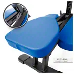 Abbildung zeigt Sport-Tec Mobiler Massagestuhl Relax inkl. Transportkoffer