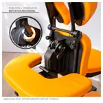 Abbildung zeigt Sport-Tec Mobiler Massagestuhl Relax inkl. Transportkoffer