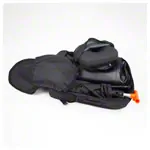 Abbildung zeigt NUBIS Lite S aufblasbare Massageliege + Pumpe und Transporttasche