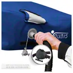 NUBIS Aufblasbare Massagematte Sport, inkl. Pumpe und Rucksack