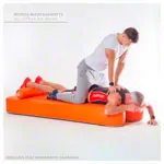 NUBIS Aufblasbare Massagematte Sport, inkl. Pumpe und Rucksack