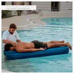 NUBIS Aufblasbare Massagematte Sport, inkl. Pumpe und Rucksack