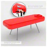NUBIS Aufblasbare Massageliege Pro 2.0, LxBxH 190 x 75 x 58-80 cm