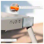 NUBIS Aufblasbare Massageliege Pro 2.0, LxBxH 190 x 75 x 58-80 cm