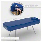 NUBIS Aufblasbare Massageliege Pro XL 2.0, L x B x H 210 x 75 x 58-80 cm