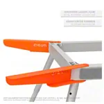 NUBIS Aufblasbare Massageliege Pro XL 2.0, L x B x H 210 x 75 x 58-80 cm