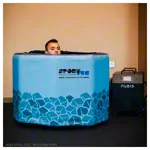 Personalisierbares Printlogo und Vollfarbdruck fr NUBIS Kltebecken IceBath