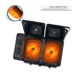 Abbildung zeigt Hot Stone W�rmeger�t 2-in-1 BxHxT 60x20x38 cm, Vol. 2x 4,5 l