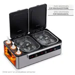 Abbildung zeigt Hot Stone W�rmeger�t 2-in-1 BxHxT 60x20x38 cm, Vol. 2x 4,5 l
