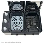 Abbildung zeigt Hot Stone W�rmeger�t 2-in-1 BxHxT 60x20x38 cm, Vol. 2x 4,5 l