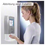 Desinfektionsmittelspender CleanSafe touchless, mit Sensor, Edelstahl