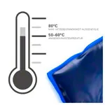 Abbildung zeigt Moor-Wrmetrger Standard klein, fr Wasserbad, 38x28 cm, 1900 g