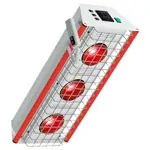 Rotlichtstrahler TGS Therm 3 Wandmodell inkl. Wandarm und Dimmer