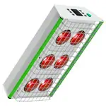 Abbildung zeigt Rotlichtstrahler TGS Therm 6 Stativmodell inkl. Stativ