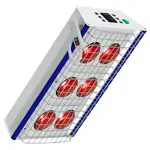 Rotlichtstrahler TGS Therm 6 Wandmodell inkl. Wandarm und Dimmer