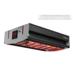 Halogen Infrarotstrahler IRS 2, Stativmodell inkl. Stativ