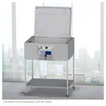 Abbildung zeigt Untergestell mit Rollen f�r Wasserbad Typ 60 u. 66