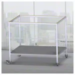 Abbildung zeigt Untergestell mit Rollen f�r Wasserbad Typ 60 u. 66