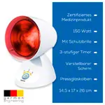 BEURER Infrarotlichtlampe IL 35 mit Zeitstop, 150 Watt