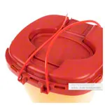 Nadel-Entsorgungsbox 1,5 l, Multi-Safe twin plus, ovale ffnung,  179x176 mm