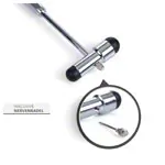 Abbildung zeigt Reflexhammer nach Buck, 19,5 cm