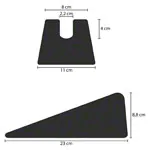 Abbildung zeigt Mobilisationskeil gro, LxBxH 23x11x8,8 cm