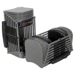 Abbildung zeigt Power Block-Set 3-tlg., Hantel Sport 50, 4,5-23kg Paar + Faltbarer Stnder