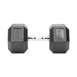 Hex Kompakthantel aus Gummi, 25 kg, Stck