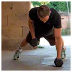 Hex Kompakthantel-Set, 1-10 kg, 10 Stck