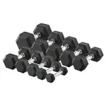 Kurzhantel-Stnder-Set mit 10 Paar Hex Hanteln, 1-10 kg, LxBxH 74x62x128 cm