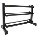 Kompakthantel-Stnder-Set XL mit 12 Paar Hex Hanteln, 1-15 kg, LxBxH 119x50x76 cm