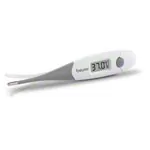 Abbildung zeigt BEURER Fieberthermometer FT 16 express mit flexibler Messpitze