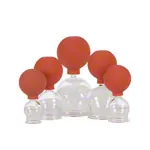 Schrpfglser mit Ball  2,5-6,5 cm, 5er Set