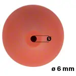 Ersatz-Saugball fr Schrpfglas  6,5 cm