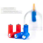 Schrpfglas-Set mit Vakuumpumpe, 14-tlg.