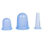 Cup-Set aus Silikon, 3-tlg.