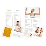 Abbildung zeigt BellaBambi� mini trio Faszien Cup-Set, inkl. Buch Cupping - die neue Methode zum L�sen der Faszien, 4-tlg., Warmfarben