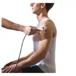 Abbildung zeigt ASTAR Ultraschallkopf GU-1cm�, 1/3 MHz f�r PhysioGo. SONO + COMBO