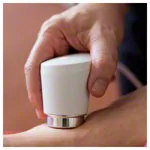 Abbildung zeigt Gymna Ultraschalltherapieger�t Ultrasound Compact, inkl. Ultraschallkopf und Tragetasche