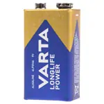 VARTA Longlife POWER E-Block 9V, 1 Stck