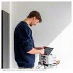 Abbildung zeigt Gymna Elexeo Ultraschalltherapie-Ergnzungsmodul mit groem Kopf