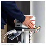 Abbildung zeigt Gymna Elexeo VIP Elektro/Ultraschallkombination + Vaco + Gertewagen